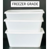 Freezer Grade Rectangular Containers